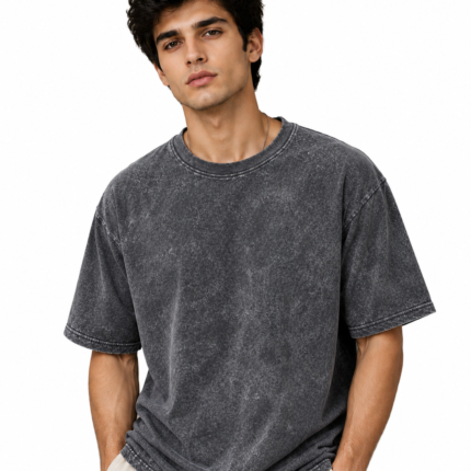 Grey Acid wash T shirt