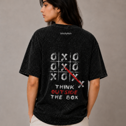 StitchyRich XO Mindset Oversized T-Shirt